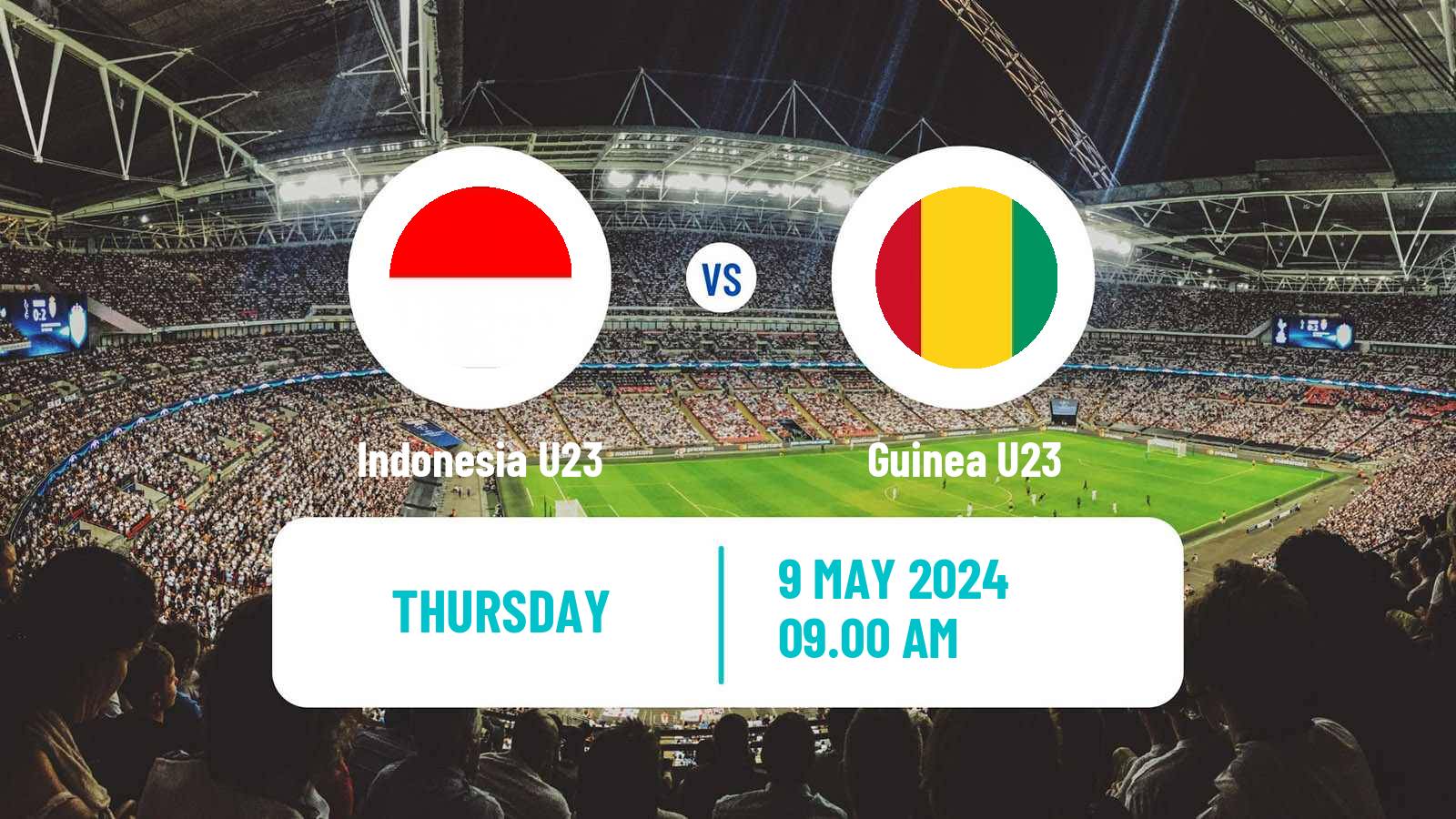 Soccer Olympic Games - Football Indonesia U23 - Guinea U23