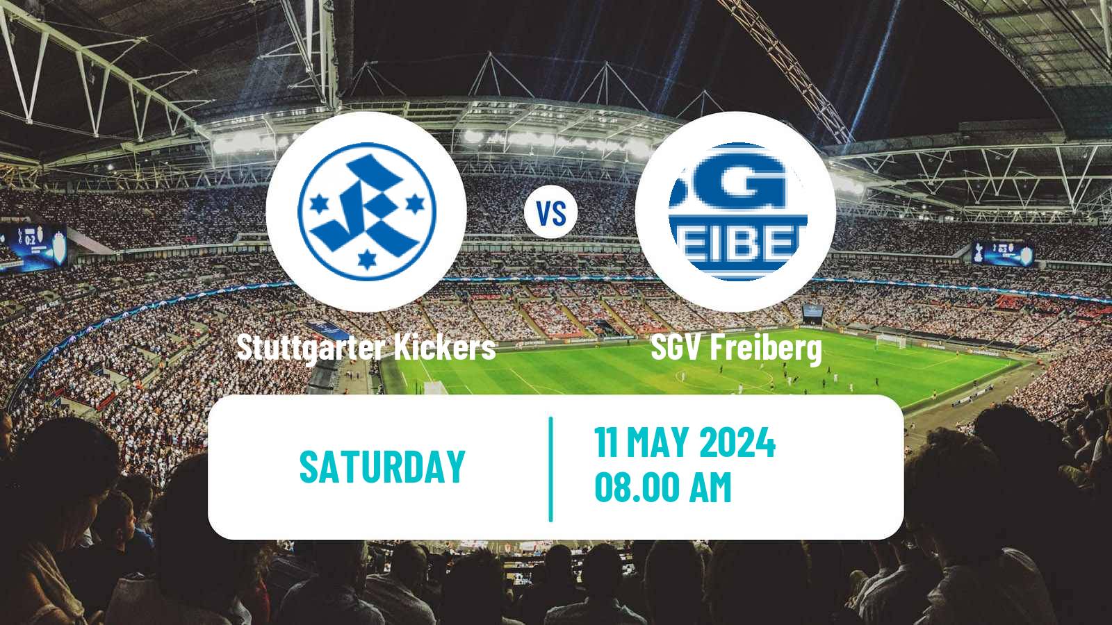 Soccer German Regionalliga Sudwest Stuttgarter Kickers - Freiberg