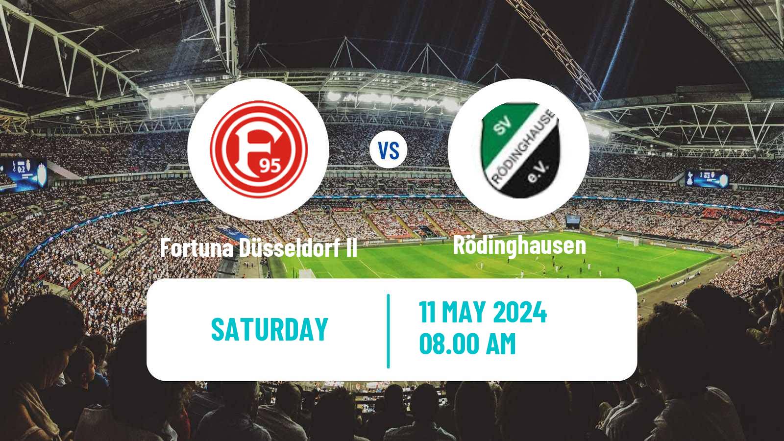 Soccer German Regionalliga West Fortuna Düsseldorf II - Rödinghausen