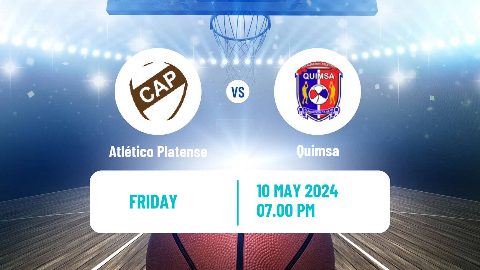 Basketball Argentinian LNB Atlético Platense - Quimsa