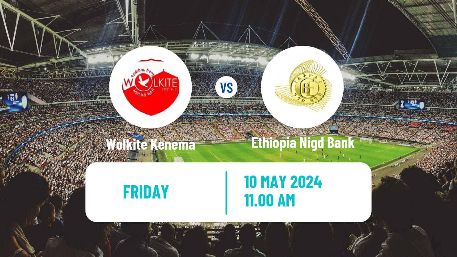 Soccer Ethiopian Premier League Wolkite Kenema - Ethiopia Nigd Bank