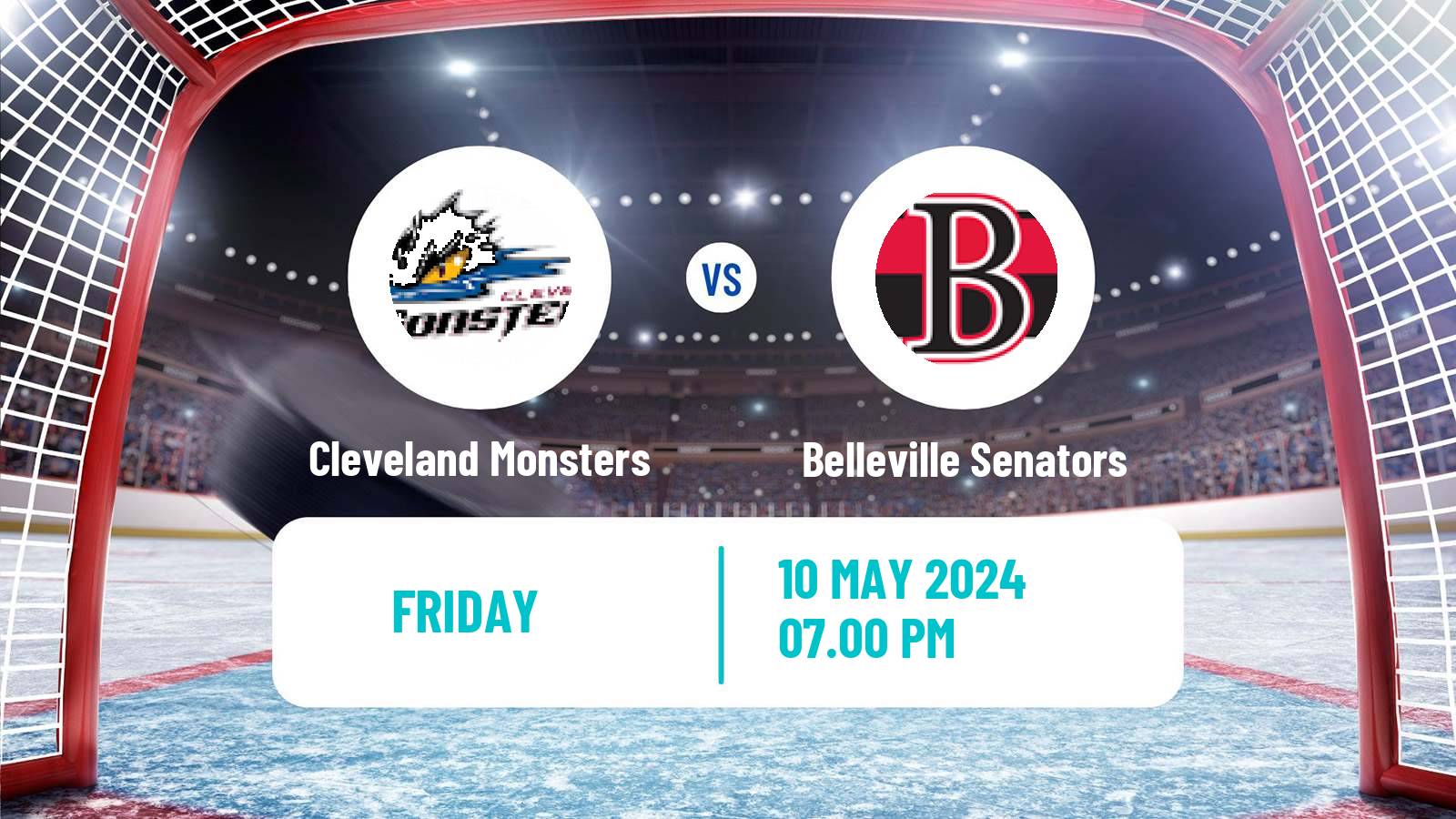 Hockey AHL Cleveland Monsters - Belleville Senators