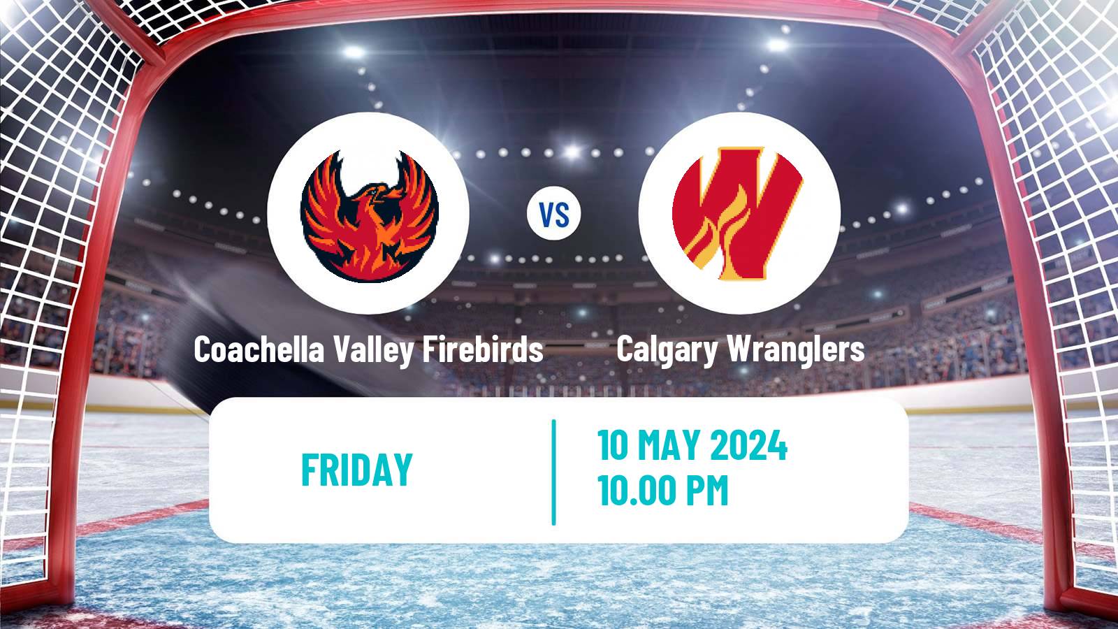 Hockey AHL Coachella Valley Firebirds - Calgary Wranglers