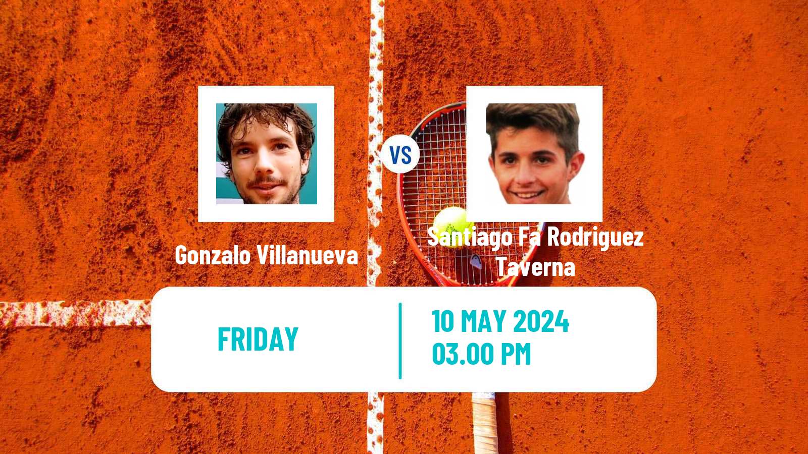 Tennis Santos Challenger Men Gonzalo Villanueva - Santiago Fa Rodriguez Taverna