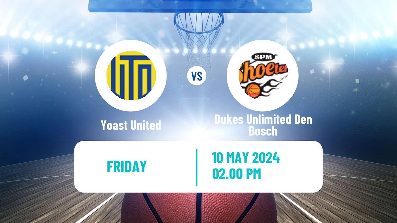 Basketball Dutch DBL QSTA United - Dukes Unlimited Den Bosch