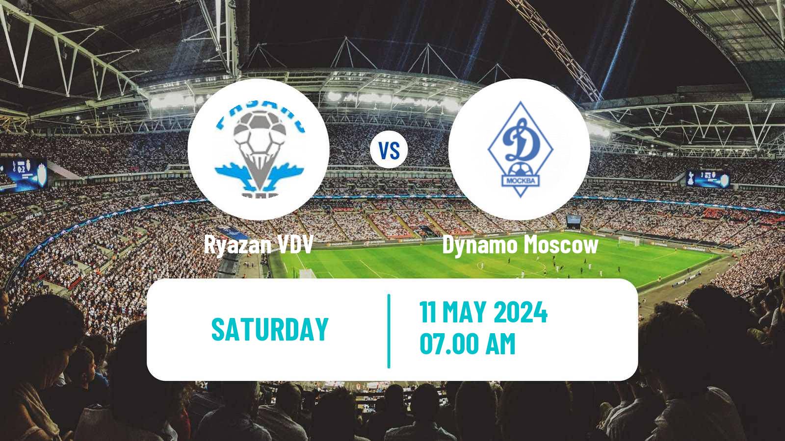 Soccer Russian Supreme Division Women Ryazan VDV - Dynamo Moscow