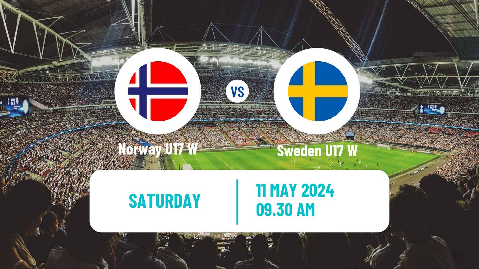 Soccer UEFA Euro U17 Women Norway U17 W - Sweden U17 W