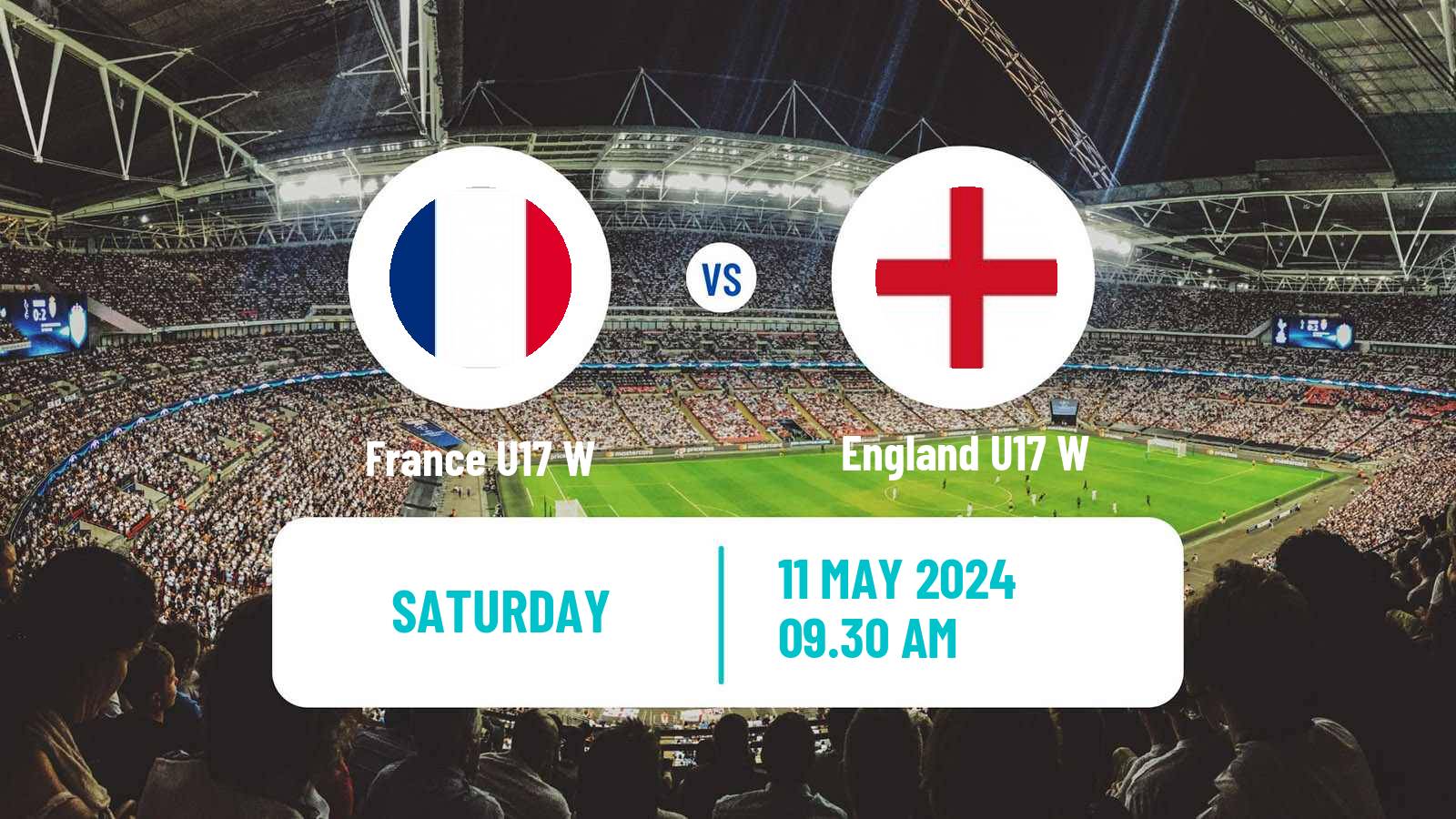 Soccer UEFA Euro U17 Women France U17 W - England U17 W