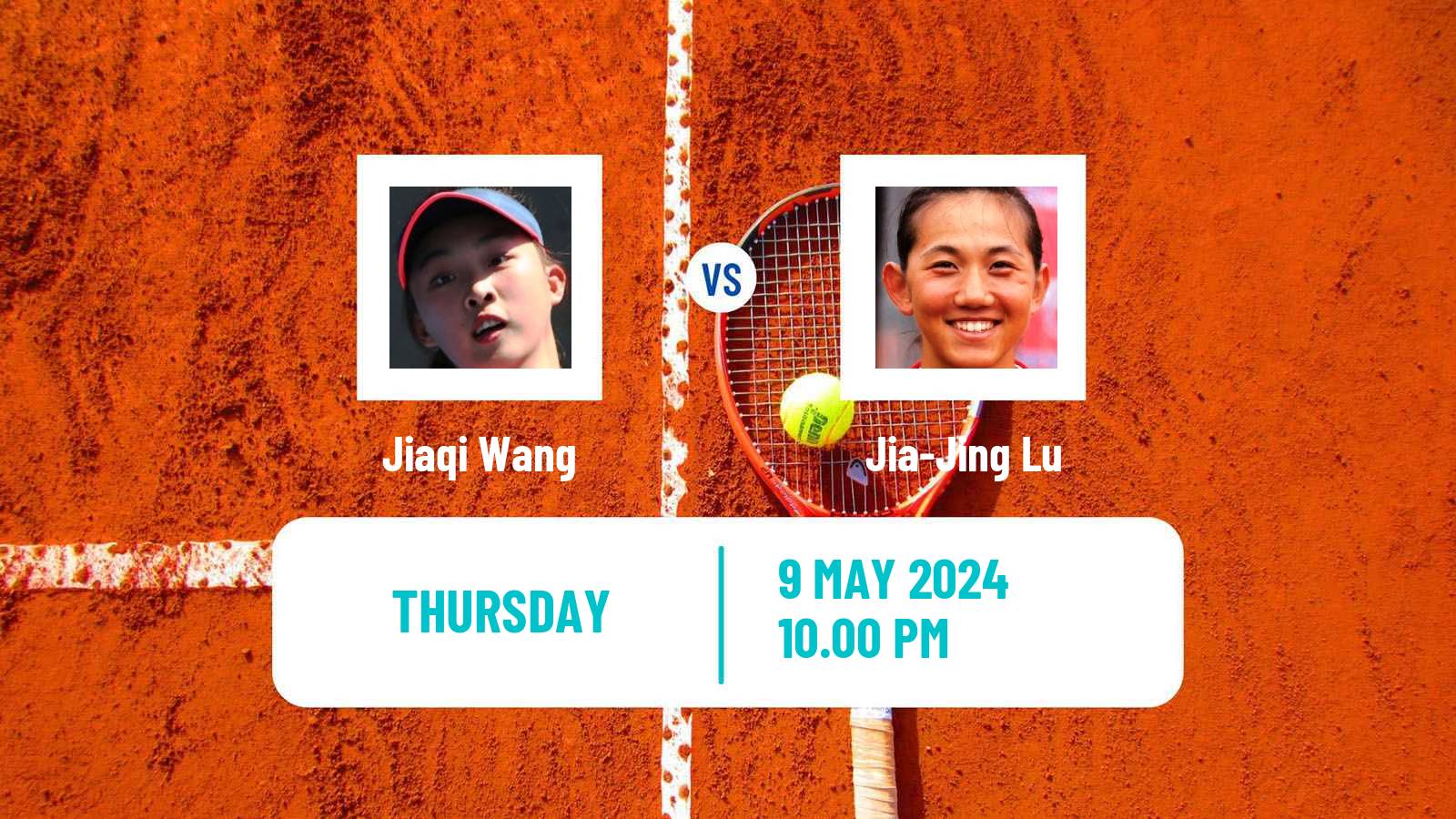 Tennis ITF W75 Luan Women Jiaqi Wang - Jia-Jing Lu