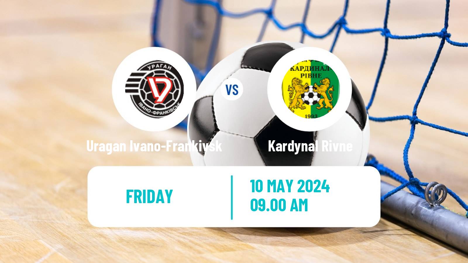 Futsal Ukrainian Extra Liga Futsal Uragan Ivano-Frankivsk - Kardynal Rivne