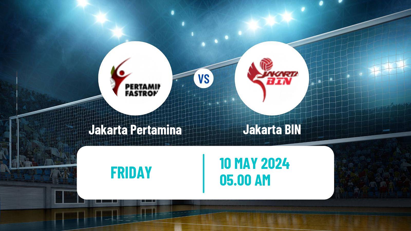 Volleyball Indonesian Proliga Volleyball Women Jakarta Pertamina - Jakarta BIN