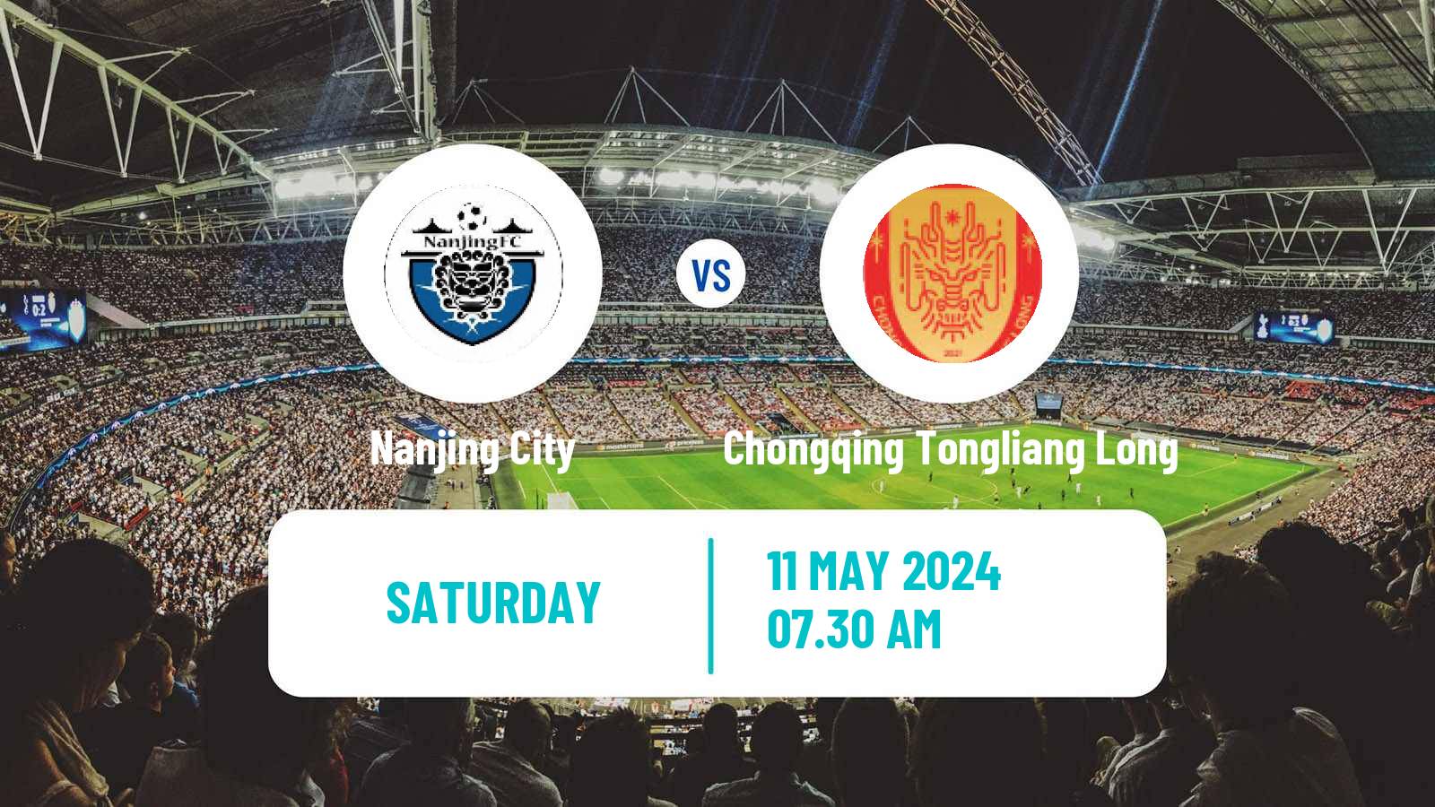 Soccer Chinese Jia League Nanjing City - Chongqing Tongliang Long