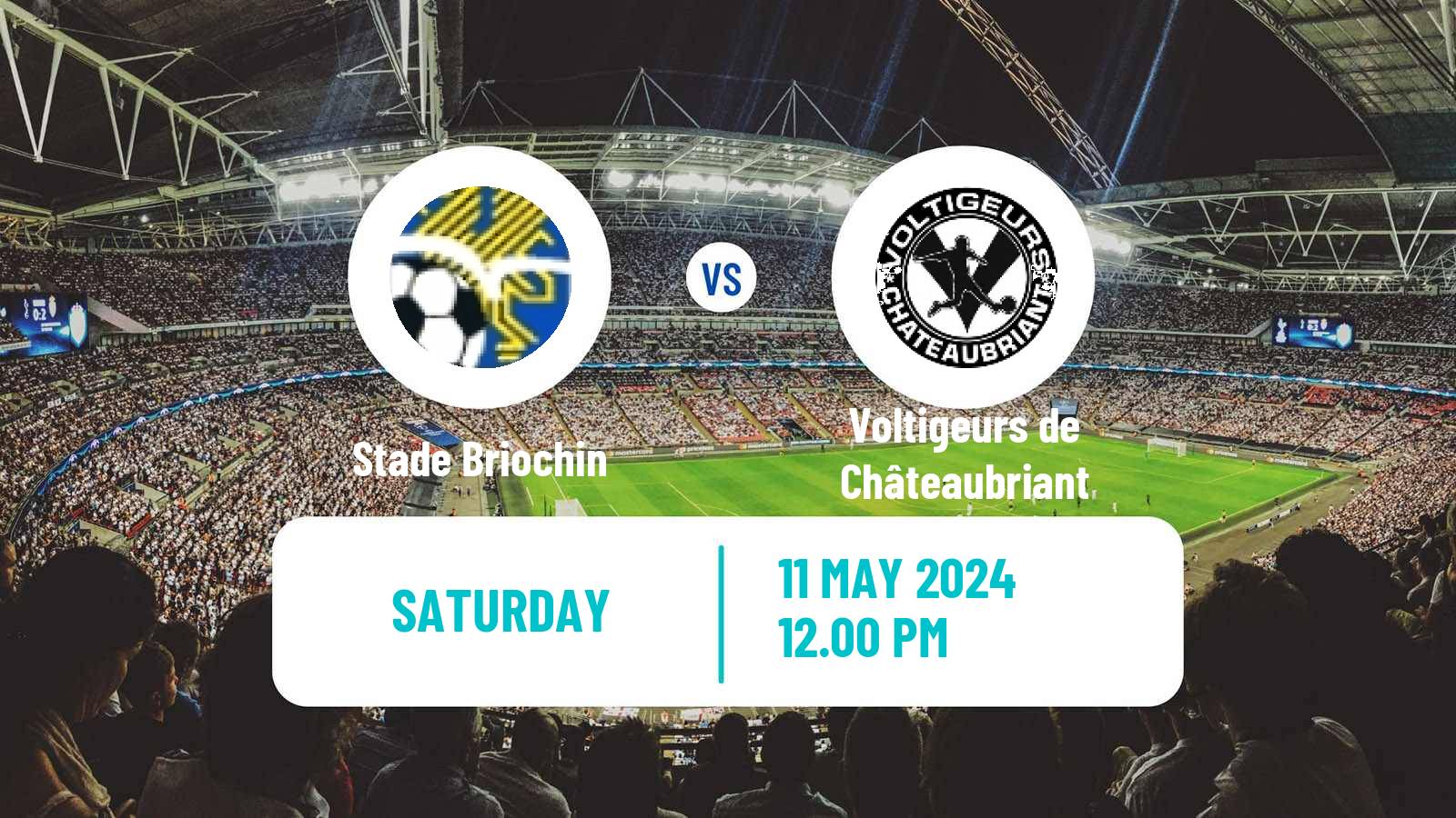 Soccer French National 2 - Group C Stade Briochin - Voltigeurs de Châteaubriant