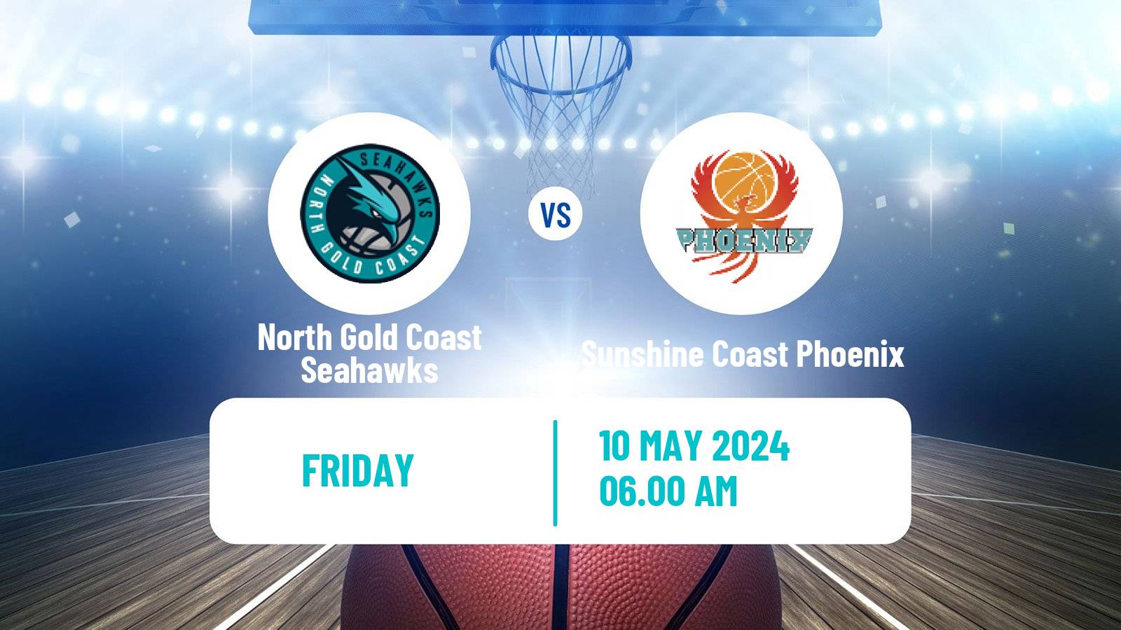 Basketball Australian NBL1 North North Gold Coast Seahawks - Sunshine Coast Phoenix