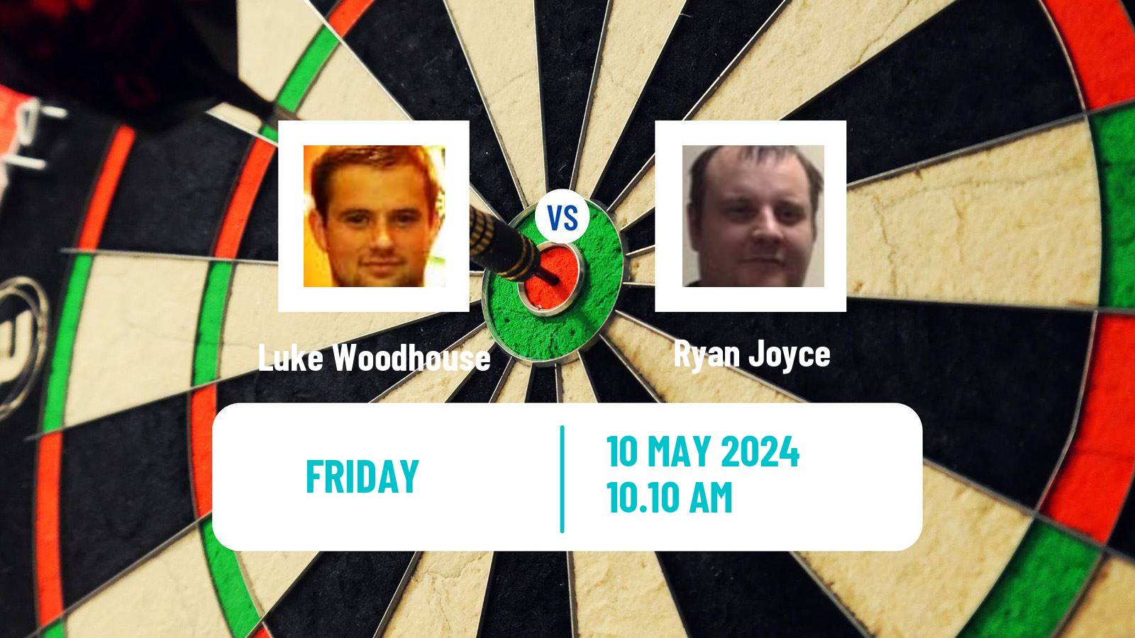 Darts European Tour 6 Luke Woodhouse - Ryan Joyce