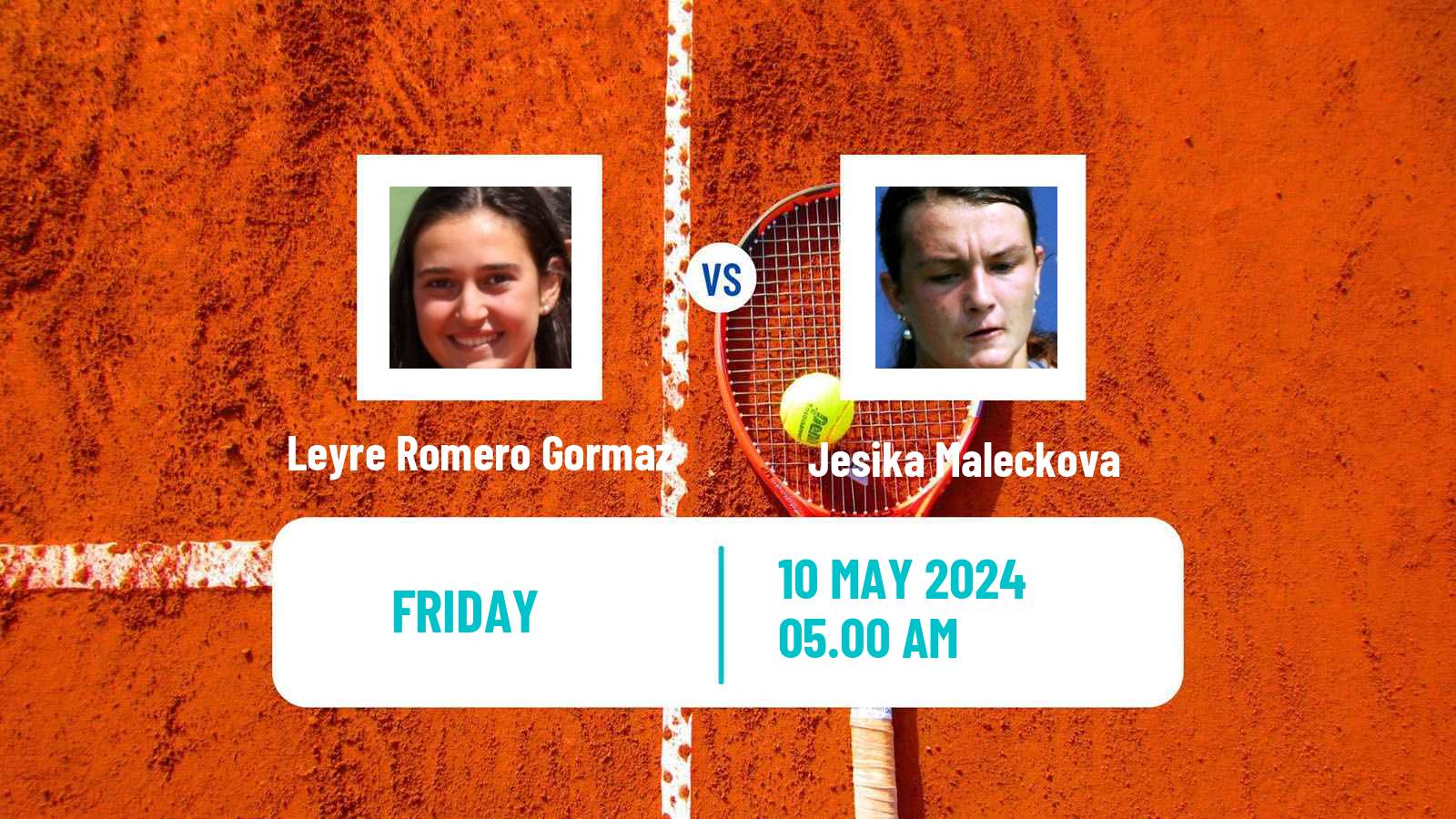 Tennis ITF W75 Prague Women Leyre Romero Gormaz - Jesika Maleckova
