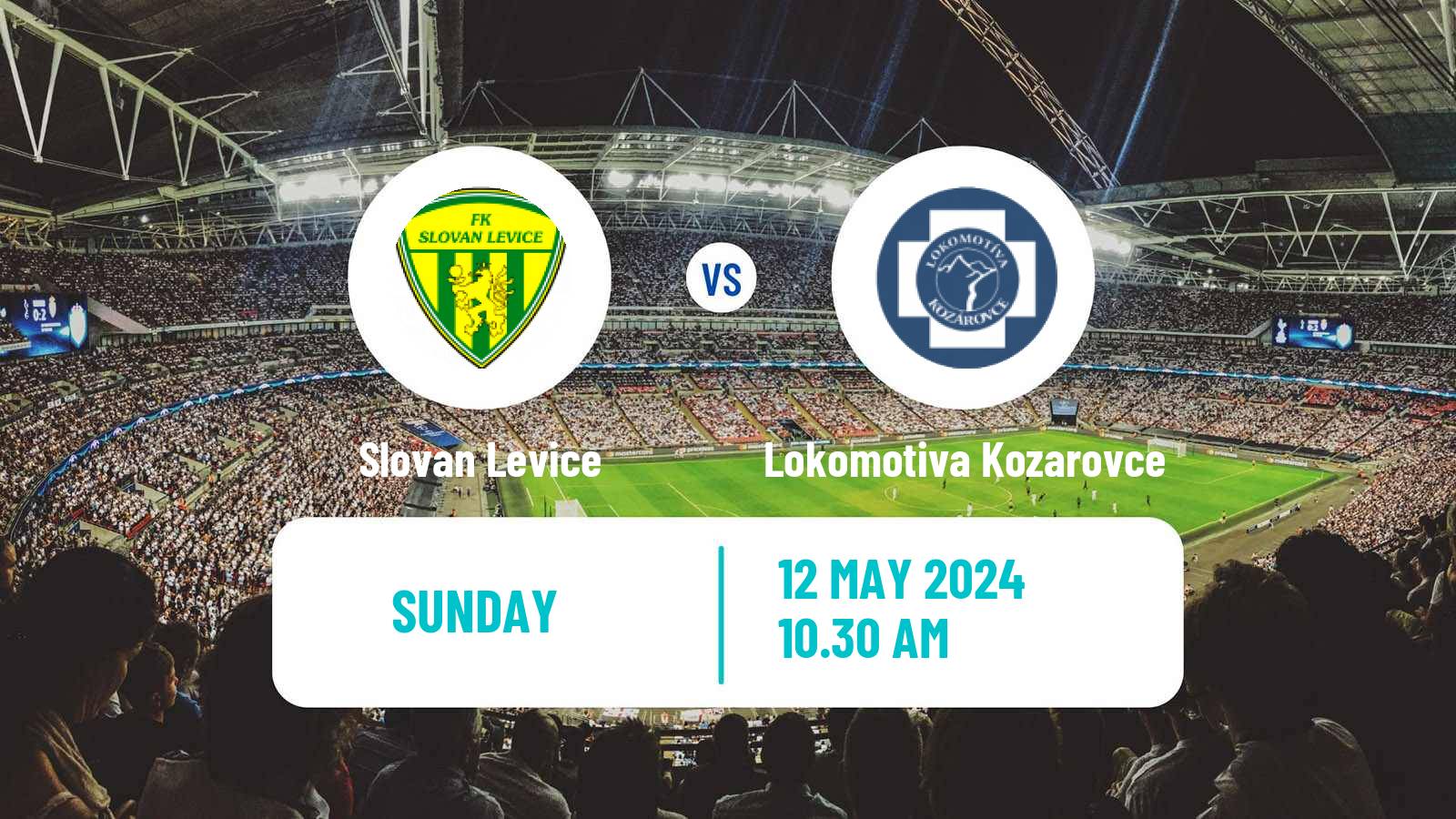 Soccer Slovak 4 Liga West Slovan Levice - Lokomotiva Kozarovce