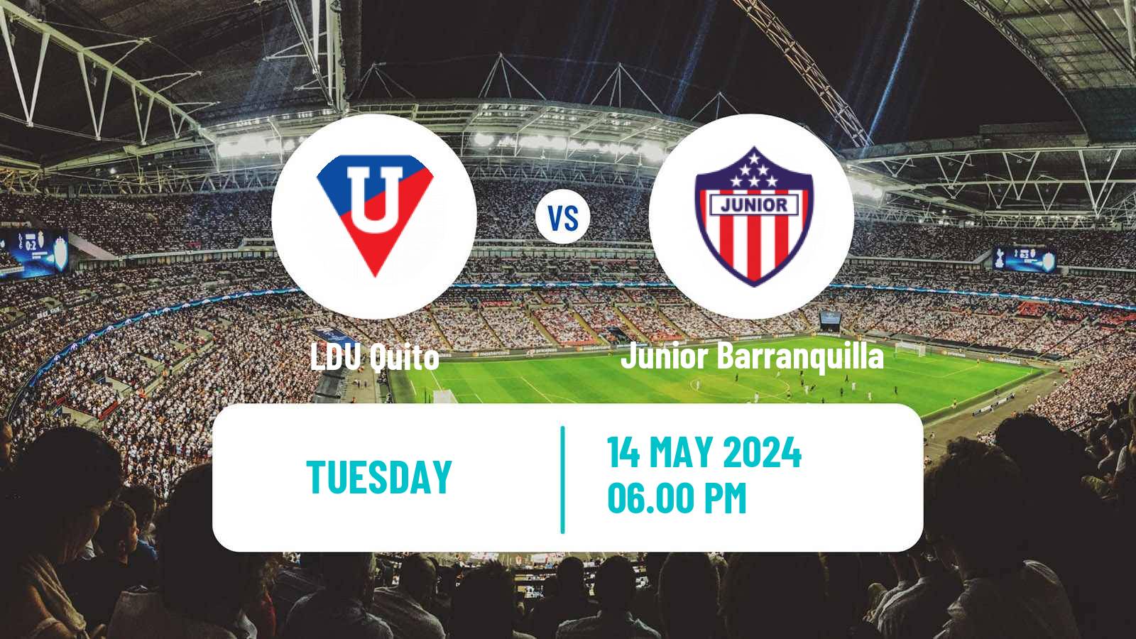 Soccer Copa Libertadores LDU Quito - Junior Barranquilla