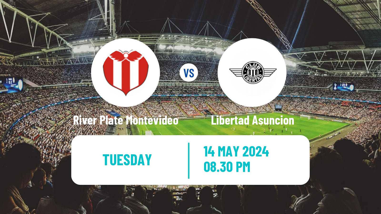 Soccer Copa Libertadores River Plate Montevideo - Libertad Asuncion