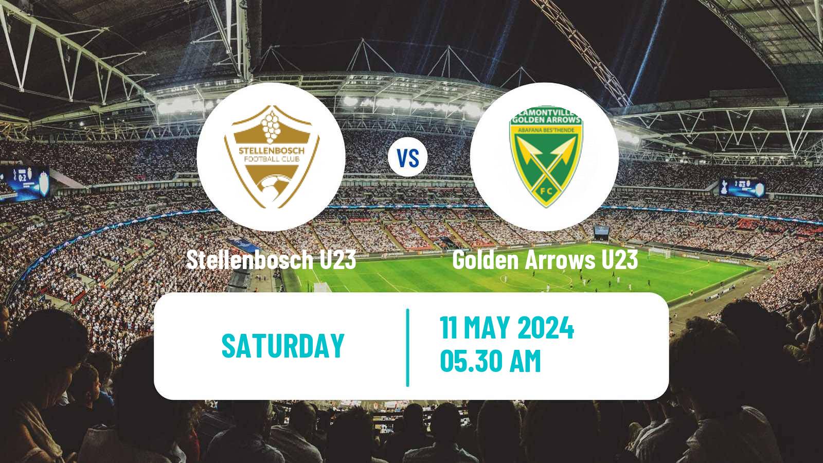 Soccer South African Diski Challenge Stellenbosch U23 - Golden Arrows U23