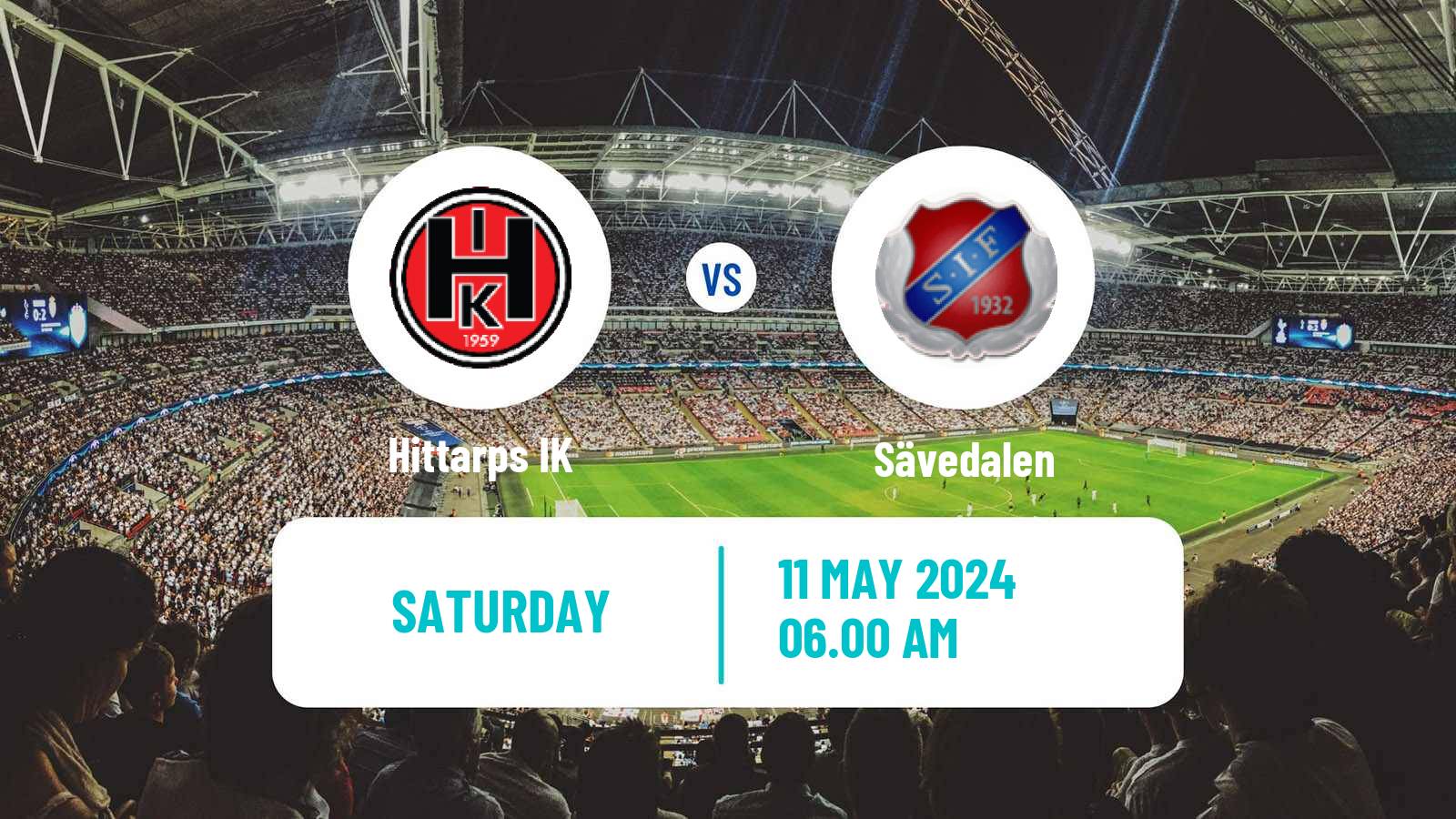 Soccer Swedish Division 2 - Västra Götaland Hittarp - Sävedalen