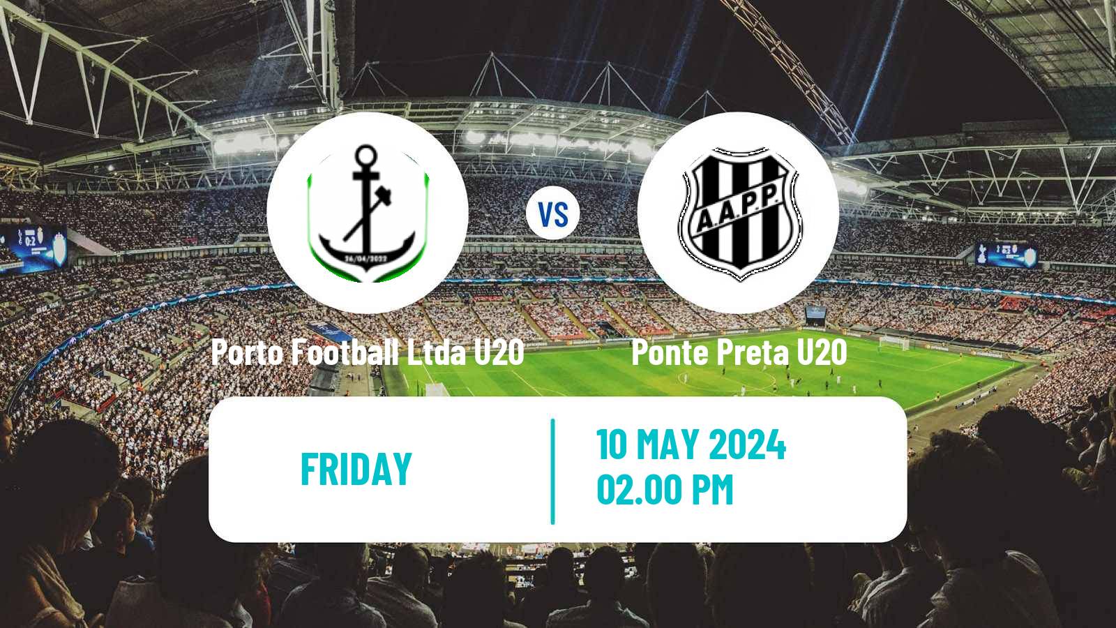 Soccer Brazilian Paulista U20 Porto Football Ltda U20 - Ponte Preta U20