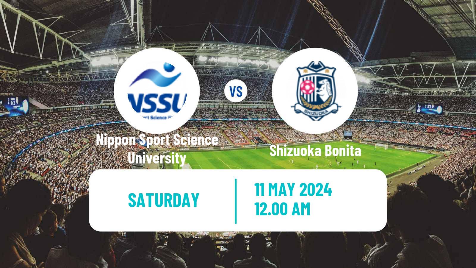 Soccer Japan Nadeshiko League Women Nippon Sport Science University - Shizuoka Bonita