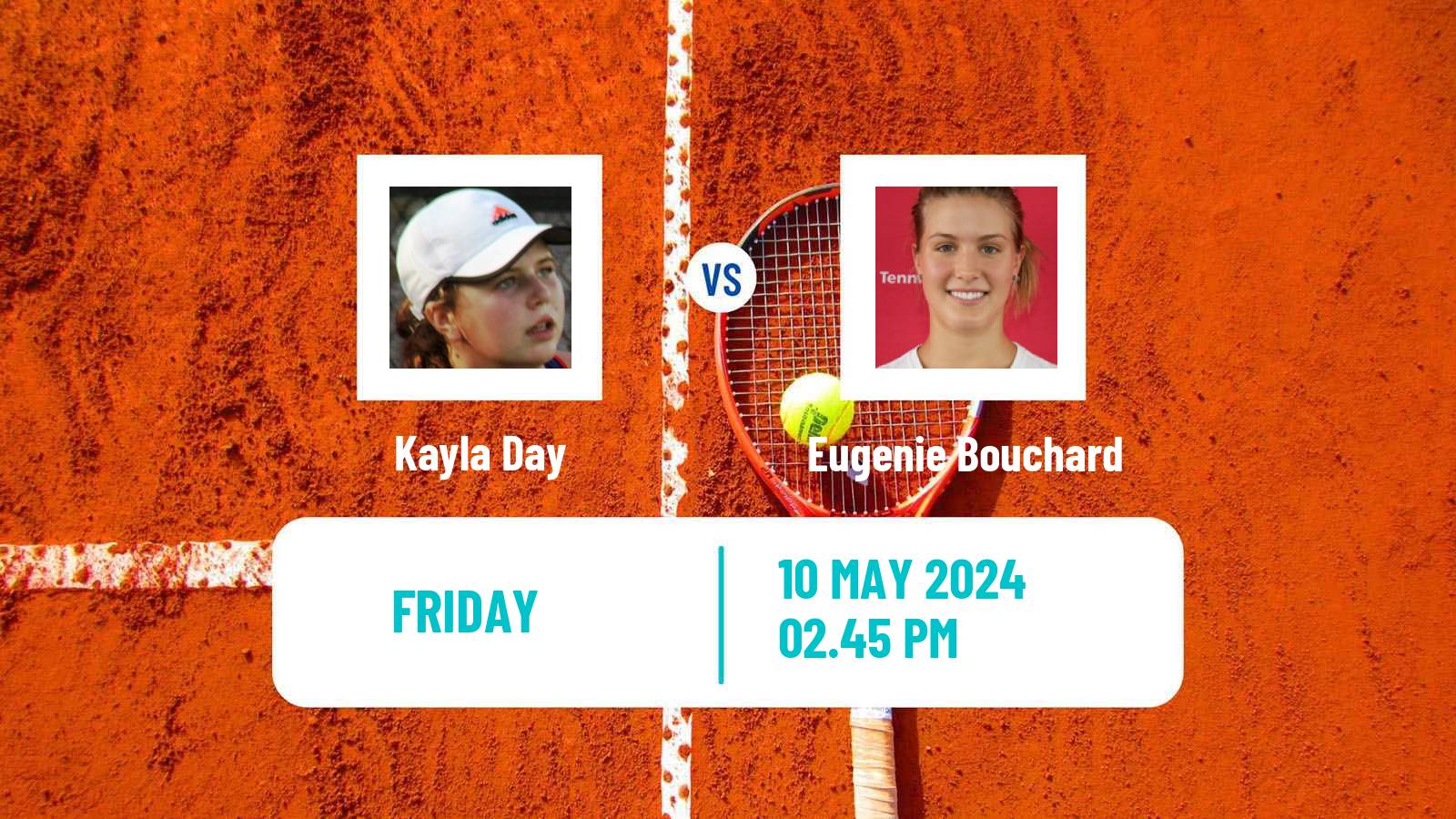 Tennis ITF W75 Zephyrhills Fl Women Kayla Day - Eugenie Bouchard