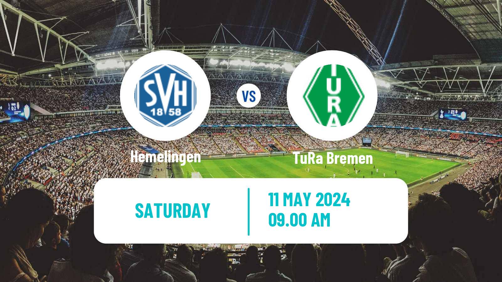 Soccer German Oberliga Bremen Hemelingen - TuRa Bremen