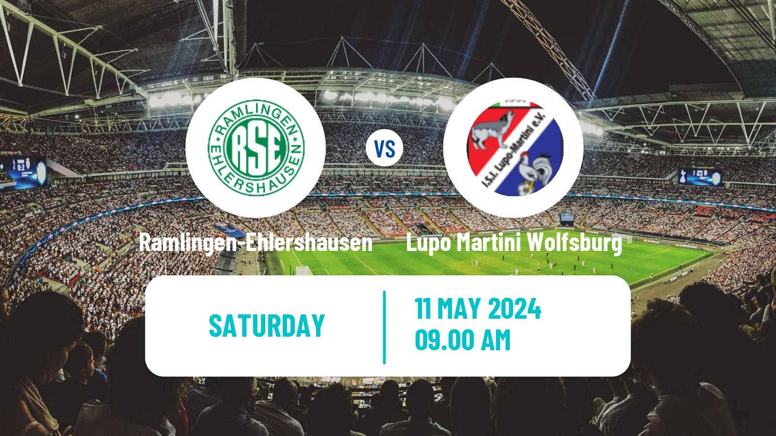 Soccer German Oberliga Niedersachsen Ramlingen-Ehlershausen - Lupo Martini Wolfsburg