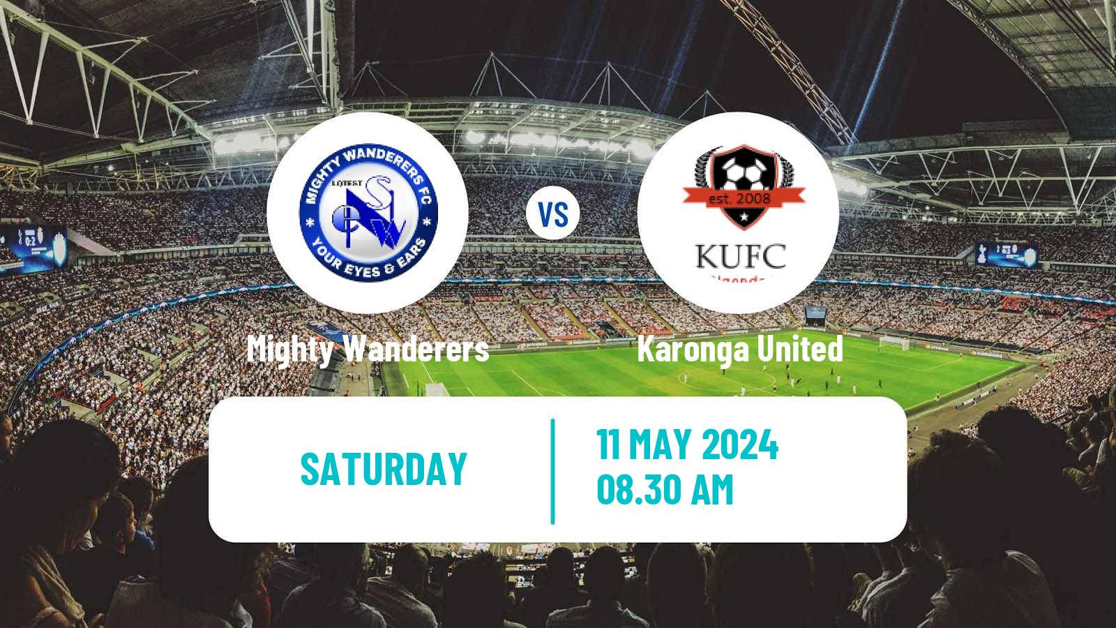 Soccer Malawi Premier Division Mighty Wanderers - Karonga United
