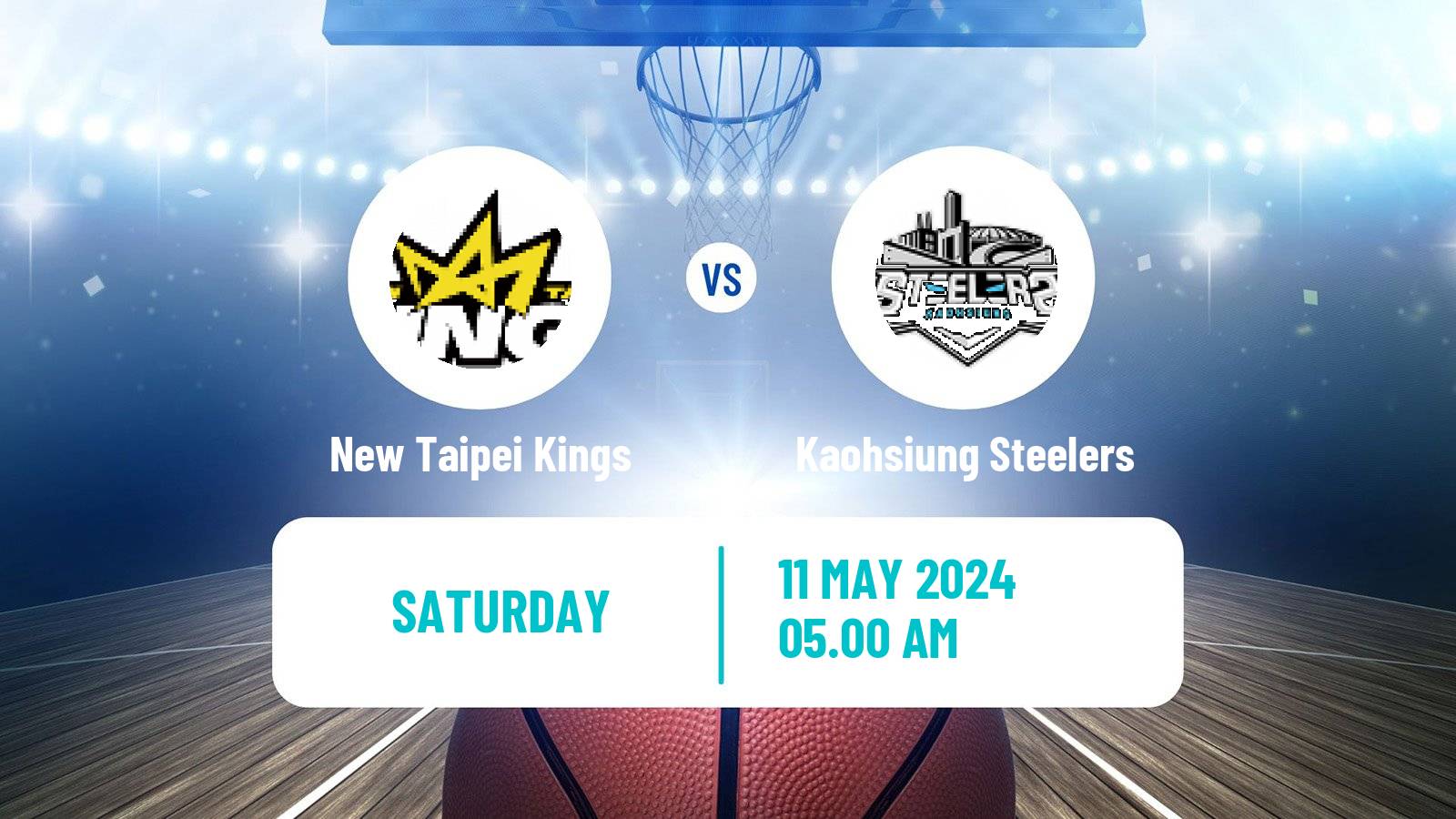 Basketball Taiwan P League Basketball New Taipei Kings - Kaohsiung Steelers