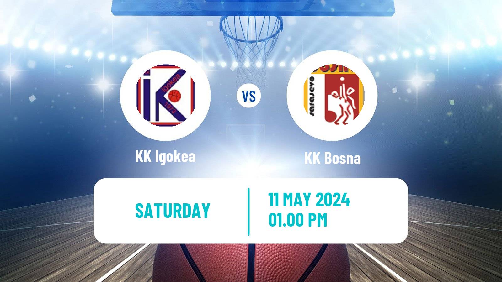 Basketball Bosnian Prvenstvo Basketball Igokea - Bosna