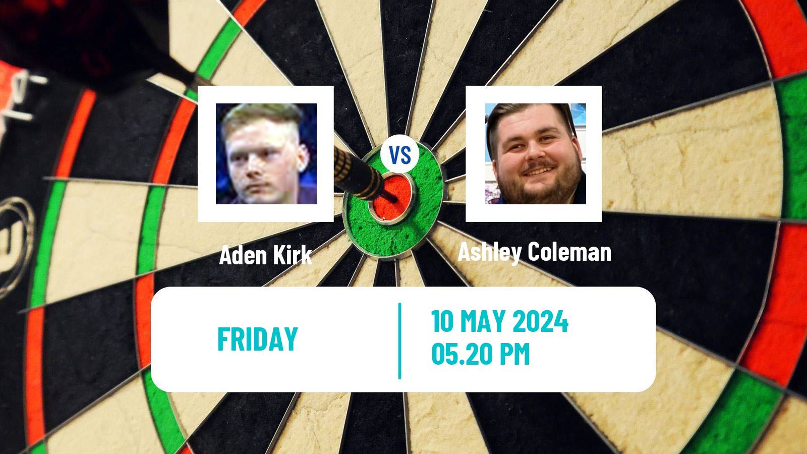 Darts Modus Super Series Aden Kirk - Ashley Coleman