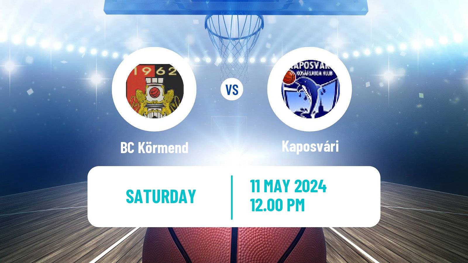 Basketball Hungarian NB I Basketball BC Körmend - Kaposvári