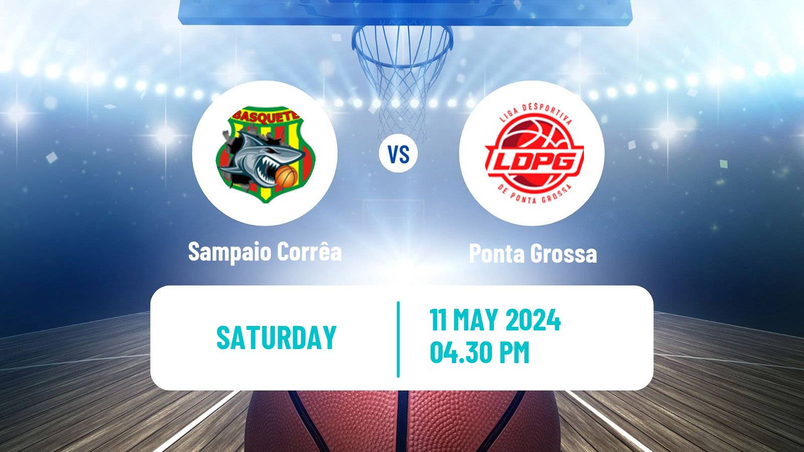 Basketball Brazilian LBF Women Sampaio Corrêa - Ponta Grossa