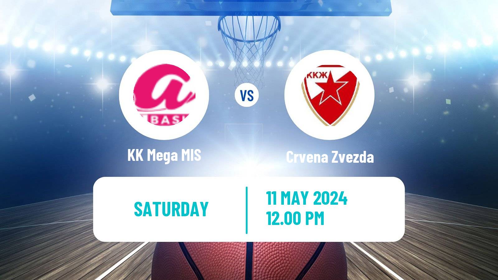 Basketball Serbian 1 ZLS Basketball Women Mega MIS - Crvena Zvezda