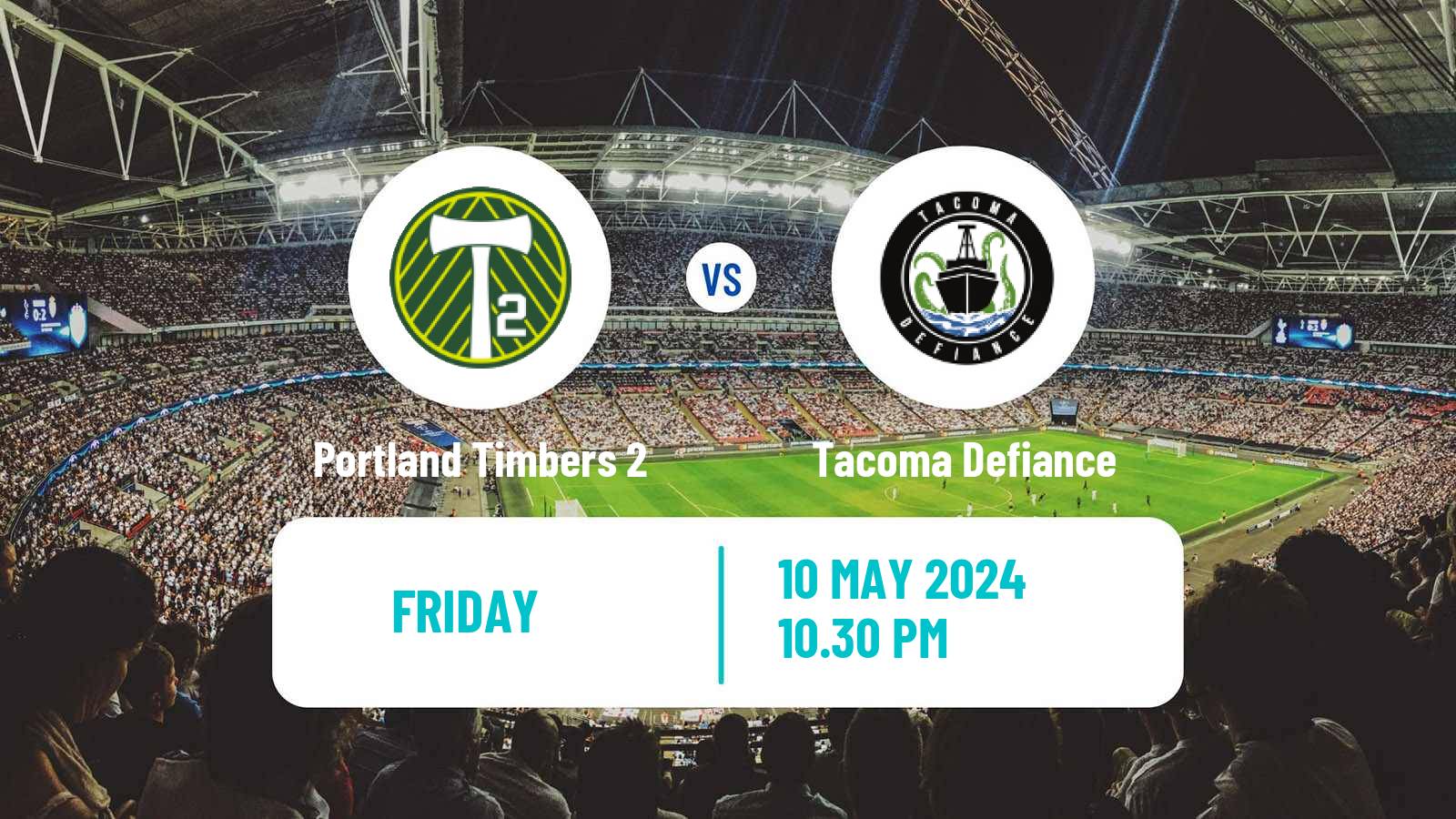 Soccer MLS Next Pro Portland Timbers 2 - Tacoma Defiance
