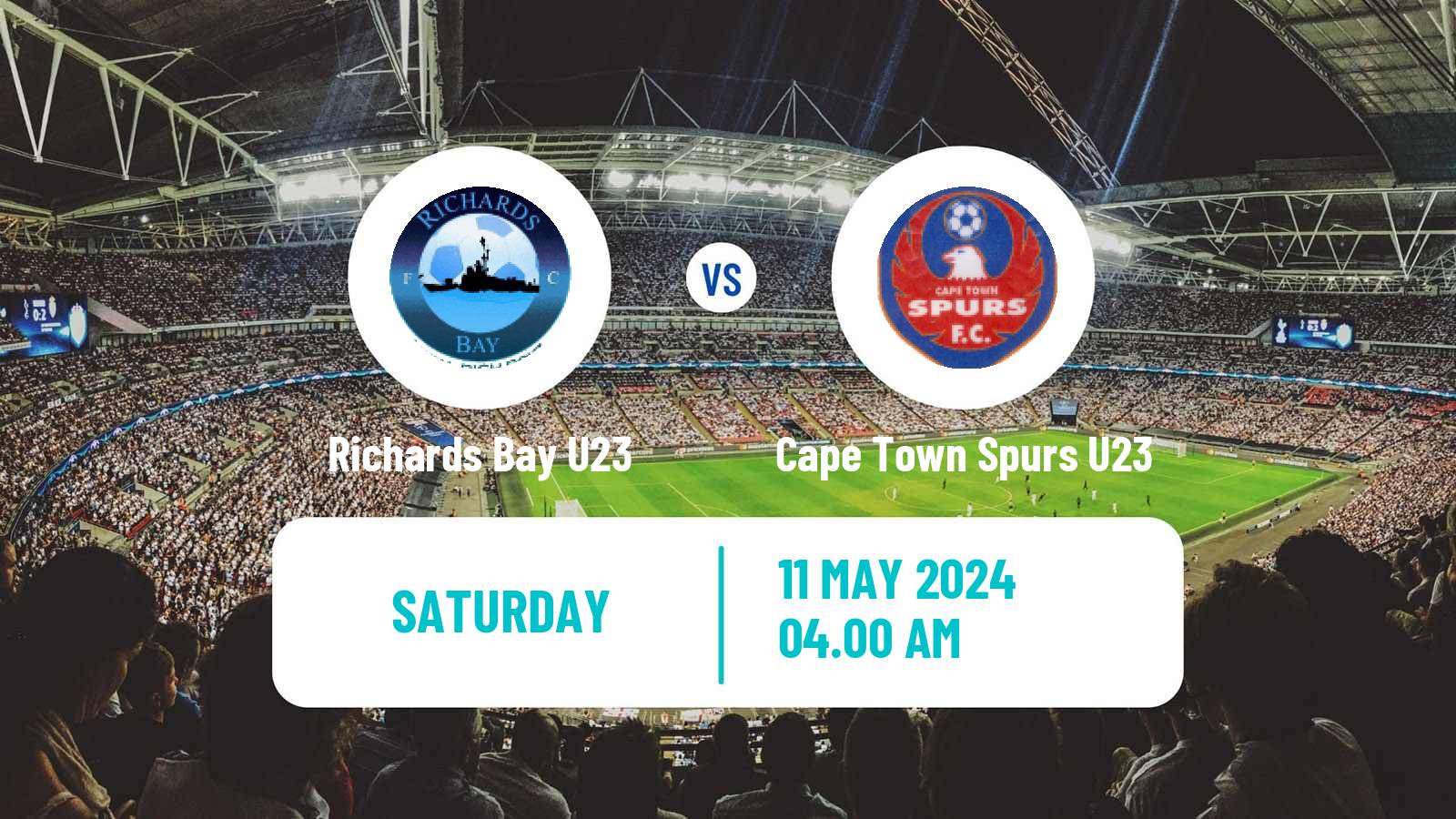 Soccer South African Diski Challenge Richards Bay U23 - Cape Town Spurs U23