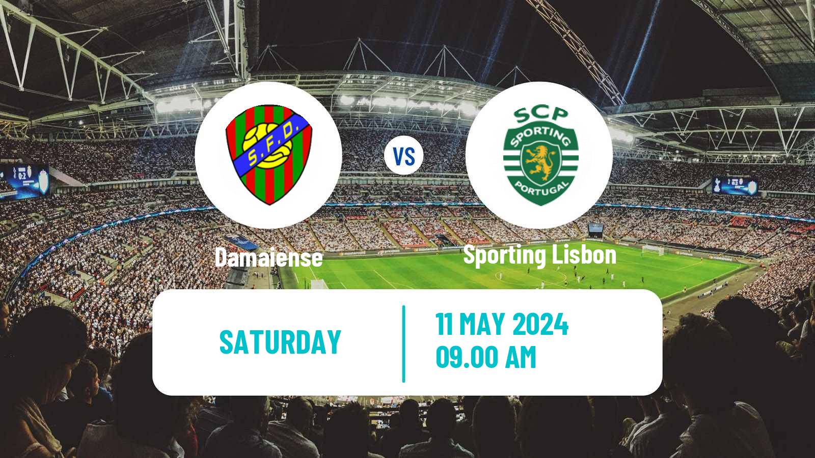 Soccer Portuguese Liga BPI Women Damaiense - Sporting Lisbon