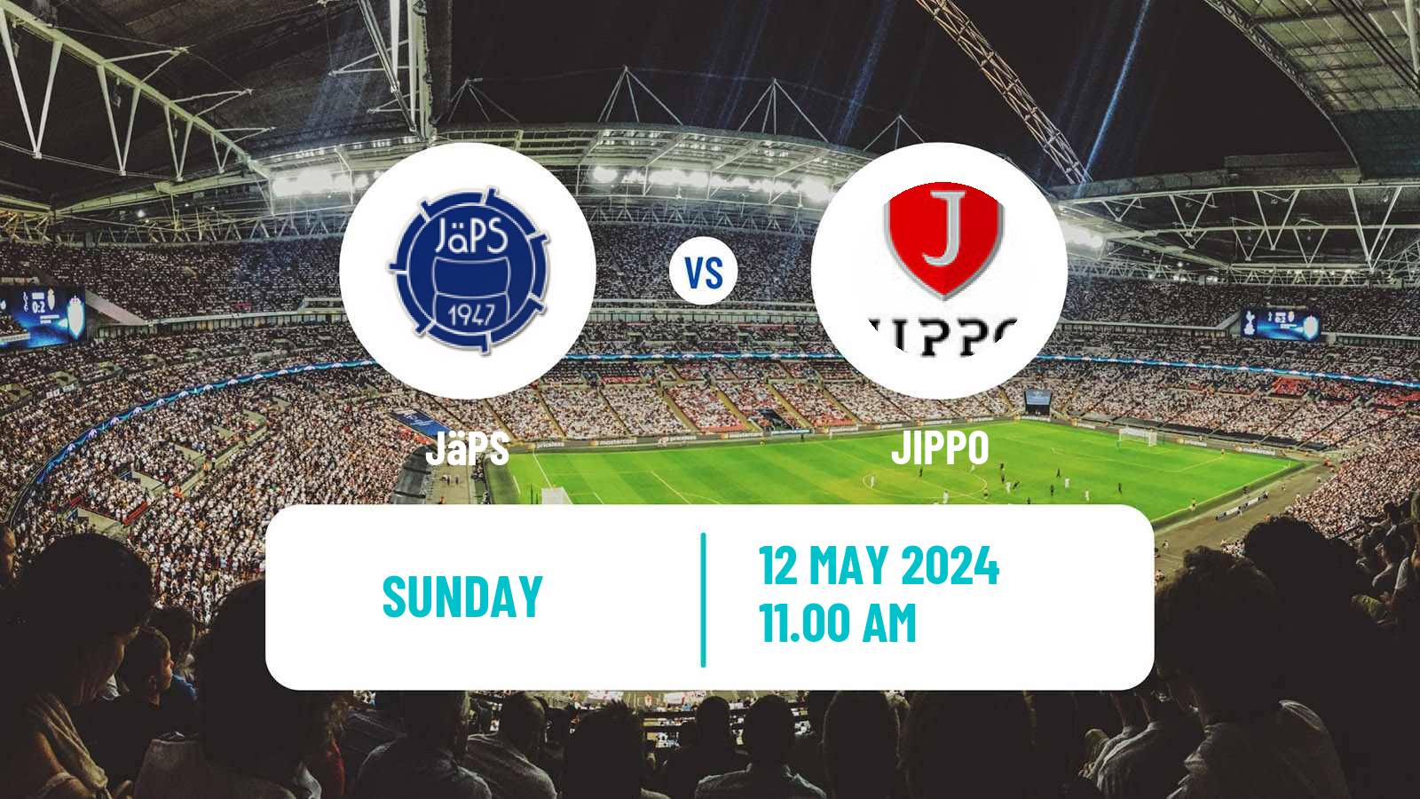 Soccer Finnish Ykkosliiga JäPS - JIPPO