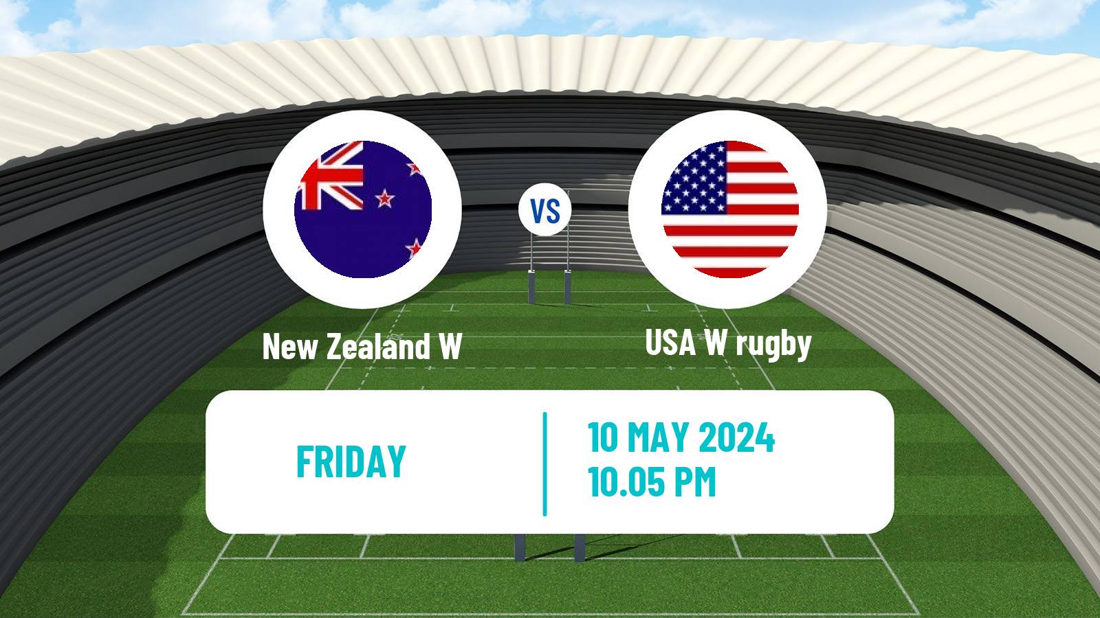 Rugby union Pacific Four Series Rugby Women New Zealand W - USA W
