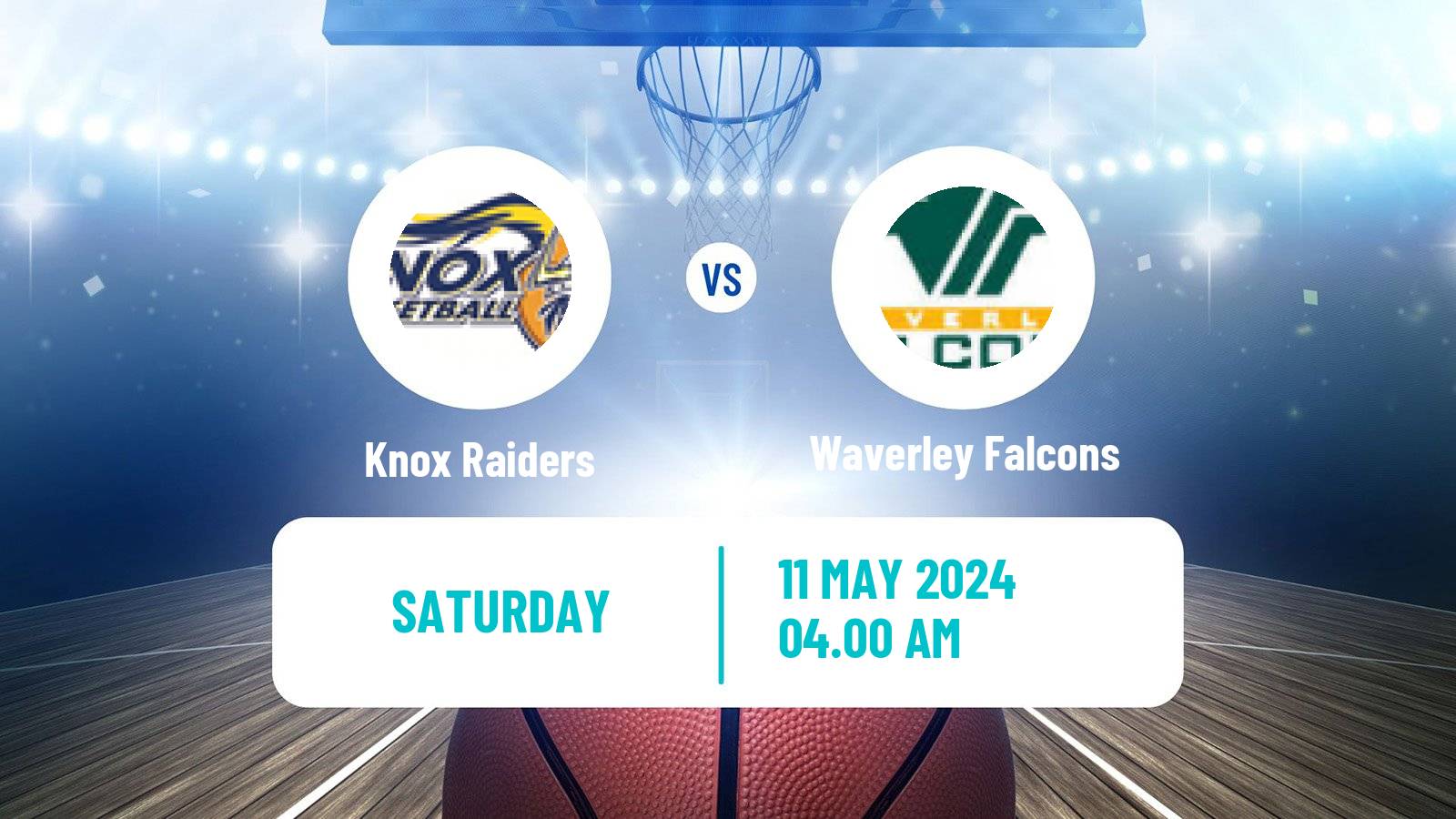 Basketball Australian NBL1 South Women Knox Raiders - Waverley Falcons