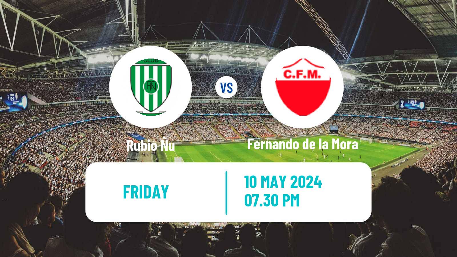 Soccer Paraguayan Division Intermedia Rubio Ñu - Fernando de la Mora