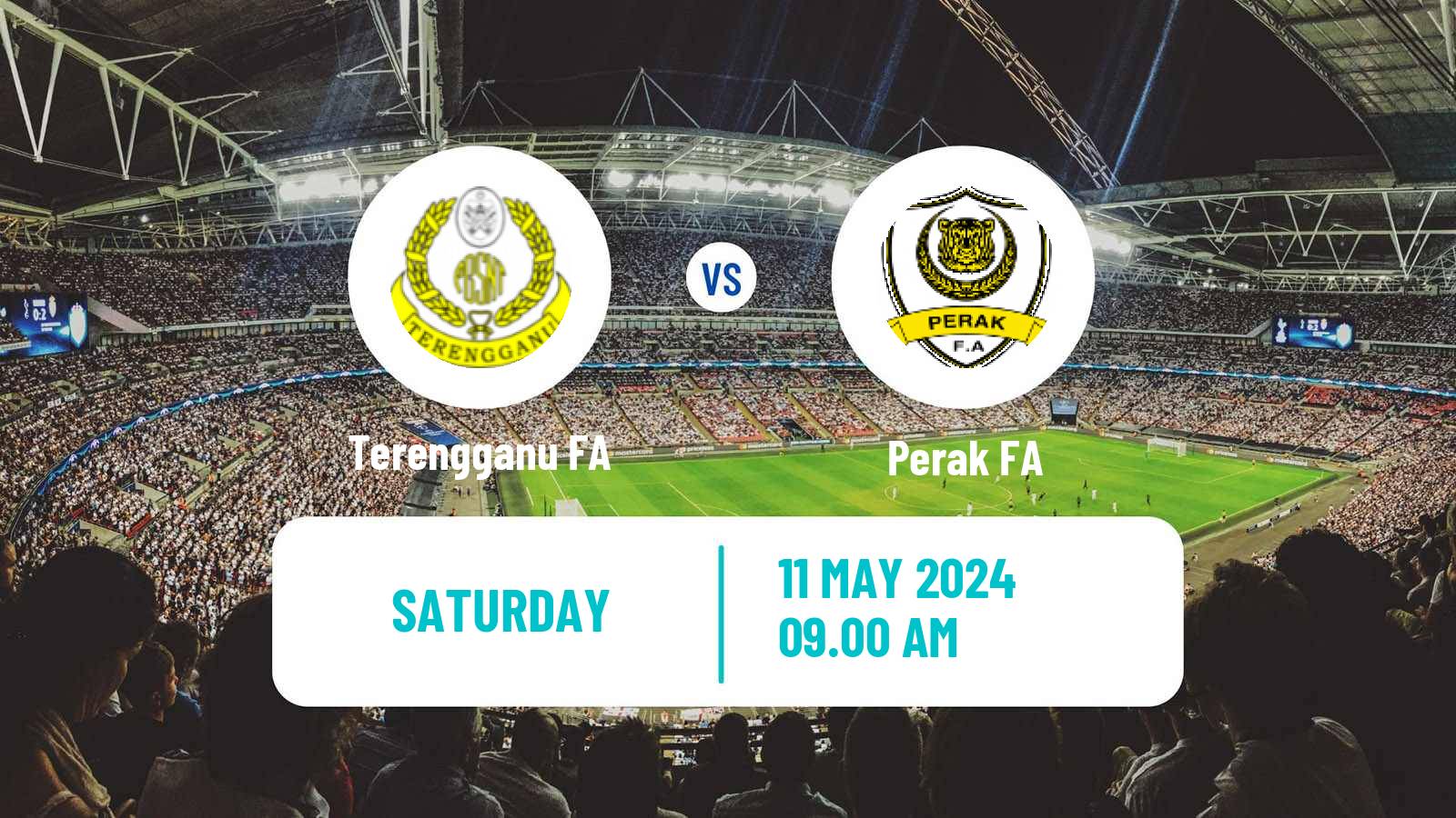 Soccer Malaysian Super League Terengganu FA - Perak FA