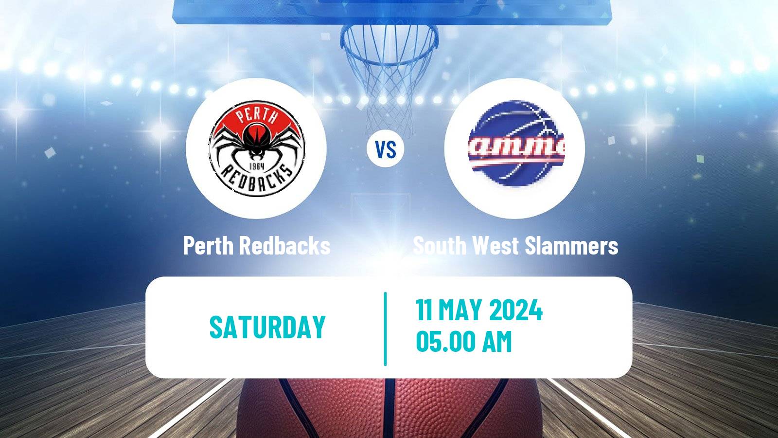 Basketball Australian NBL1 West Women Perth Redbacks - South West Slammers