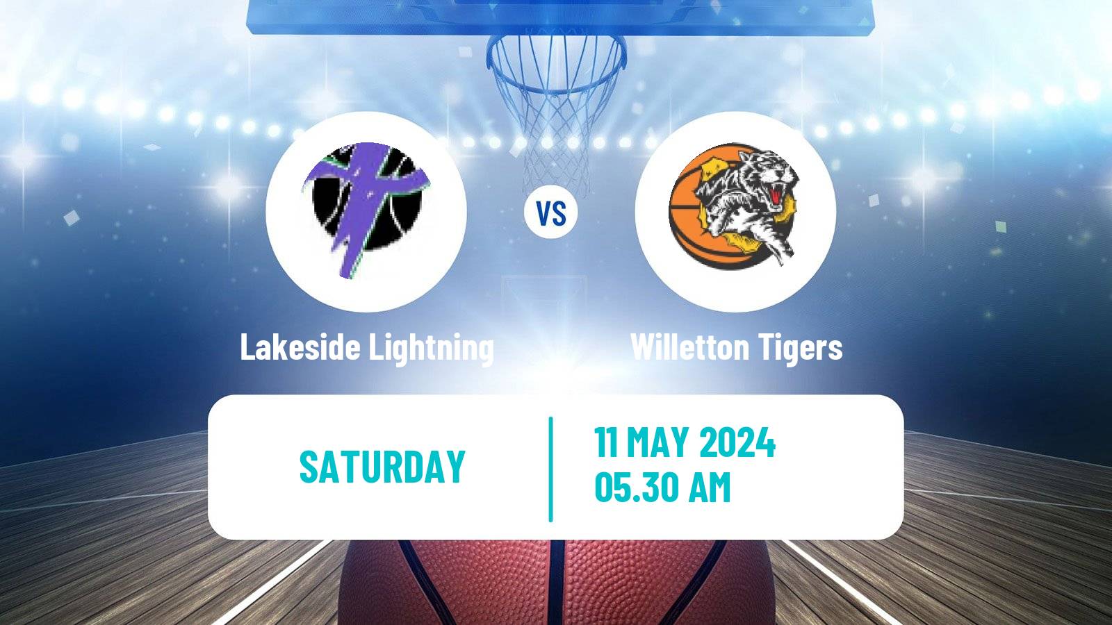 Basketball Australian NBL1 West Women Lakeside Lightning - Willetton Tigers