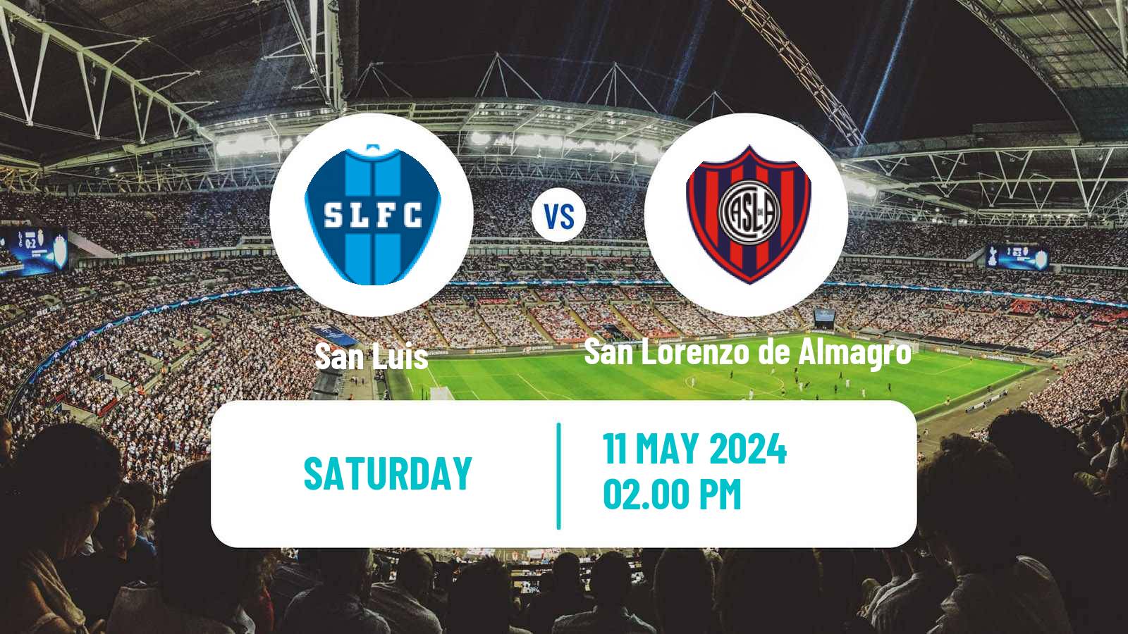 Soccer Argentinian Primera A Women San Luis - San Lorenzo de Almagro