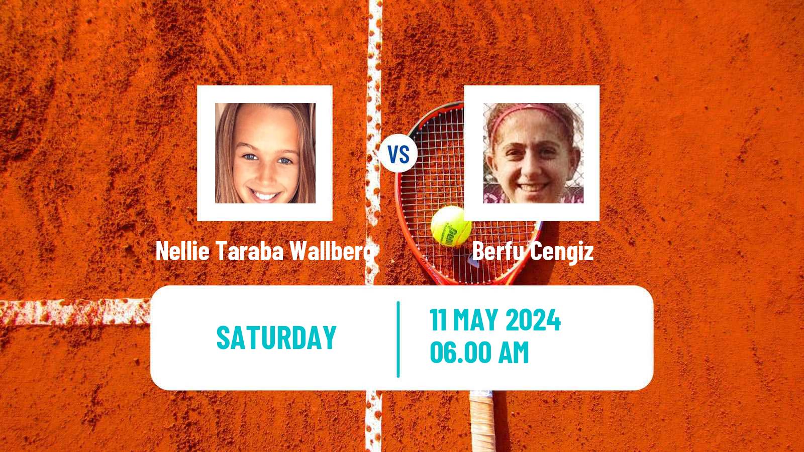 Tennis ITF W35 Bastad Women Nellie Taraba Wallberg - Berfu Cengiz