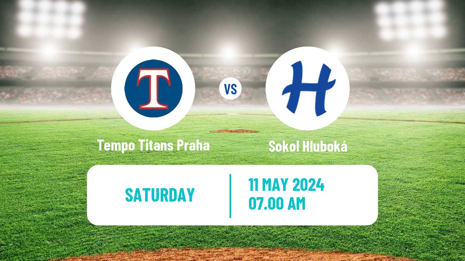 Baseball Czech Extraliga Baseball Tempo Titans Praha - Sokol Hluboká